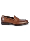 TO BOOT NEW YORK DEVRIES LEATHER PENNY LOAFERS,0400099756384