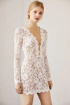 TADASHI SHOJI CLAYTON LACE DRESS,TSH19175SBR-0