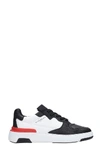 GIVENCHY WING LOW trainers IN BLACK LEATHER,11350403