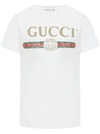 Gucci Boys White Kids Vintage Logo-print Cotton T-shirt 3-36 Months 36 Months In White