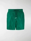 Moncler Badeshorts Mit Logo-patch In Green