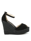 ESPADRILLES SASHA ANTE SUEDE WEDGES