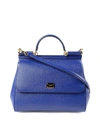 Dolce & Gabbana Medium Sicily Top Handle Bag In Blue