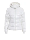 SAVE THE DUCK SHINY NYLON CROP PUFFER JACKET