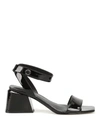 KENDALL + KYLIE KYLA PATENT LEATHER SANDALS