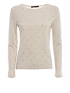 MAX MARA SIERRA EMBELLISHED WOOL SWEATER