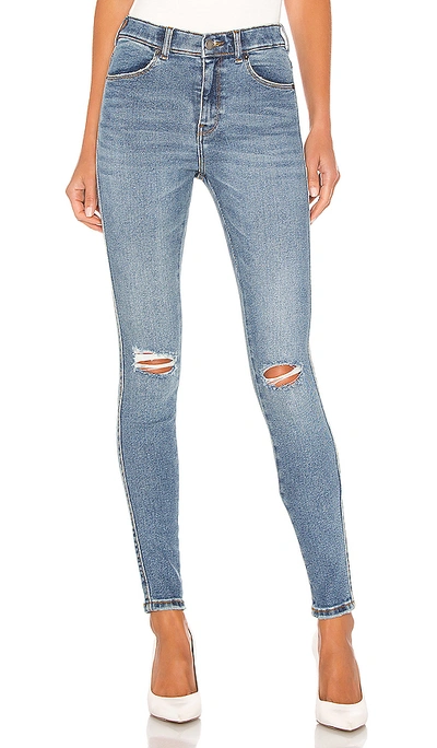 Dr Denim Lexy Skinny. In Westcoast Blue Ripped