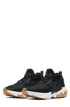 Nike React Presto Sneakers In Black/black/white