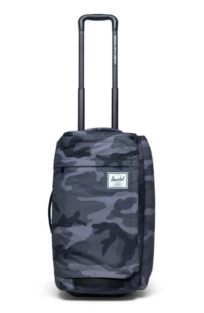 Herschel Supply Co Wheelie Outfitter 50-liter Duffle Bag In Night Camo