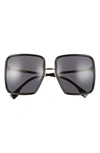 FENDI 59MM ANGULAR SUNGLASSES,FF0402S