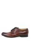 CHURCH'S LEATHER LACE-UP SHOES BROWN,11351184