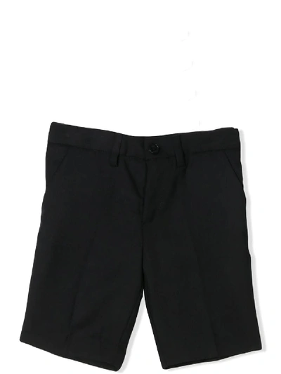 Paul Smith Junior Kids' Classic Cycling Shorts In Navy