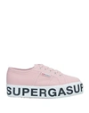 SUPERGA SUPERGA WOMAN SNEAKERS PINK SIZE 6.5 COTTON,11684822KW 11