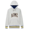 AIMÉ LEON DORE TERRY COLLEGIATE HOODIE,47E30B3A-1E9F-697B-CFE0-27758FECC63D