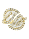 ANITA KO 18KT YELLOW GOLD DIAMOND LEAF RING,88888E56-8CBF-8D45-A437-0CC2239D162B