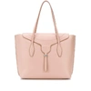 TOD'S PINK LEATHER TOTE,XBWANXA8300N95M030