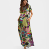 La Doublej Printed Maxi Dress In Paesaggio