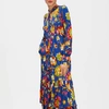La Doublej Good Witch Midi Dress In Dandelion Blu