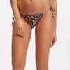 La Doublej Printed Bikini Bottoms In Granny