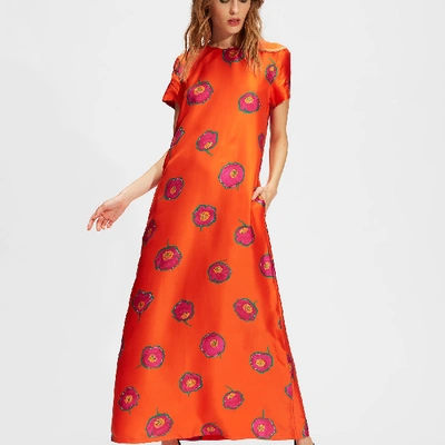 la double j orange dress La DoubleJ Dresses Women