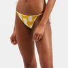 La Doublej Pineapple-print Side-tie Bikini Briefs In Pineapple