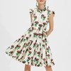 Shop La Doublej Short And Sassy Dress In Chirpy Cactus