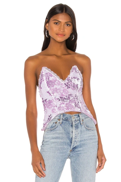 H:ours Larissa Bustier In Lavender