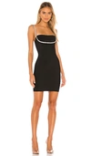 Superdown Pollie Mini Dress In Black