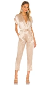 AMANDA UPRICHARD X REVOVLE SHORT SLEEVE FELIX JUMPSUIT,AMAN-WC29