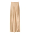 Nili Lotan Azalea Silk Slip Skirt In Neutral