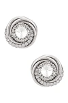 ALESSANDRA RICH DOUBLE TORCHION EARRINGS,ARIF-WL33