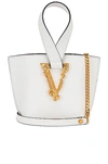 VERSACE TRIBUTE LEATHER BAG,VSAC-WY76