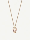 BVLGARI SERPENTI SEDUTTORI 18KT PINK-GOLD, MALACHITE AND DIAMOND NECKLACE,709-10045-CL857773