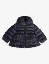 MONCLER NAVY ODILE QUILTED PUFFER JACKET 3-36 MONTHS 9-12 MONTHS,454-3002260-468390553048