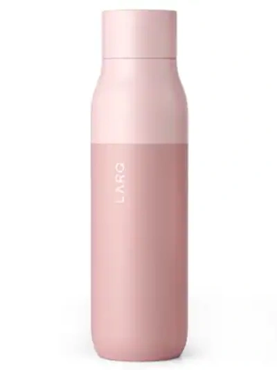 Larq Double Walled Self Sanitizing Water Bottle In Himalayan Pink