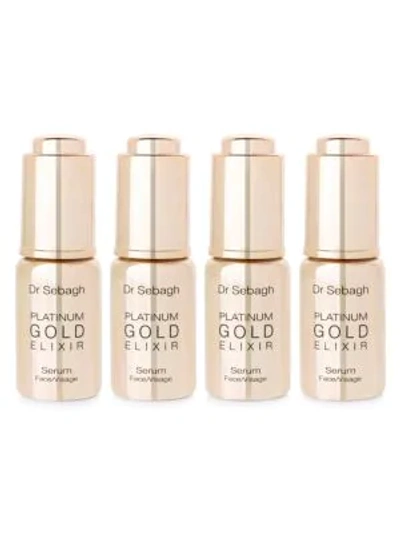 Dr Sebagh Platinum Gold Elixir 4-piece Face Serum Set