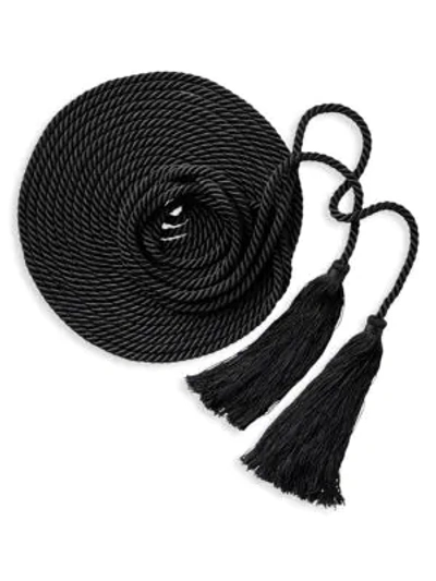Kiki De Montparnasse Tassel Bondage Rope In Black