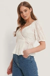 MANGO MANGO RUSSI BLOUSE - OFFWHITE