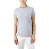 BRUNELLO CUCINELLI GREY COTTON T-SHIRT,M0T18BD200C9300