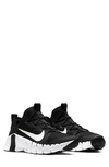 Nike Free Metcon 3 Coated-mesh Sneakers In Black,white