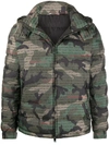 VALENTINO POETRY CAMOUFLAGE PUFFER JACKET