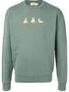 MAISON KITSUNÉ YOGA FOX SWEATSHIRT