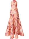 ALICE MCCALL HEAVEN ROSE-JACQUARD GOWN