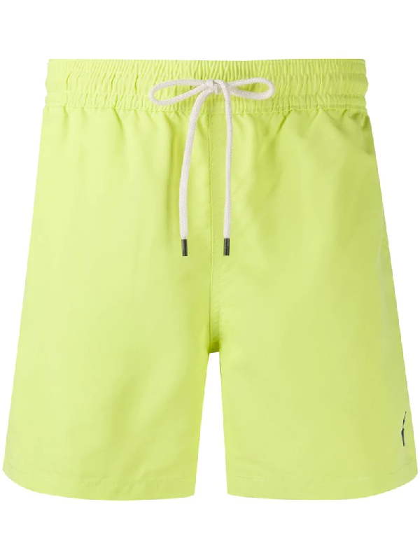 green ralph lauren swim shorts