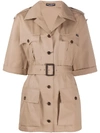 DOLCE & GABBANA BELTED MILITARY JACKET