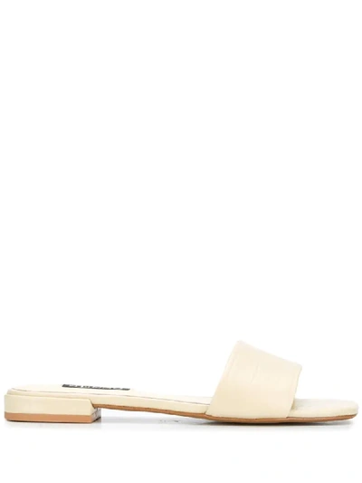 Senso Croc-effect Slides In Neutrals