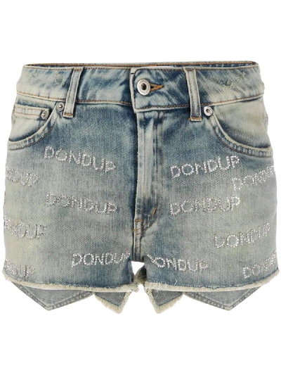 Dondup New Jude Denim Shorts In Blue