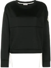 MONCLER SIDE TIE SWEATSHIRT