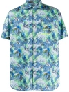 DEPARTMENT 5 PALM TREE PRINT SHIRT