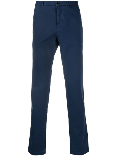 Pt05 Straight Leg Trousers In Blue